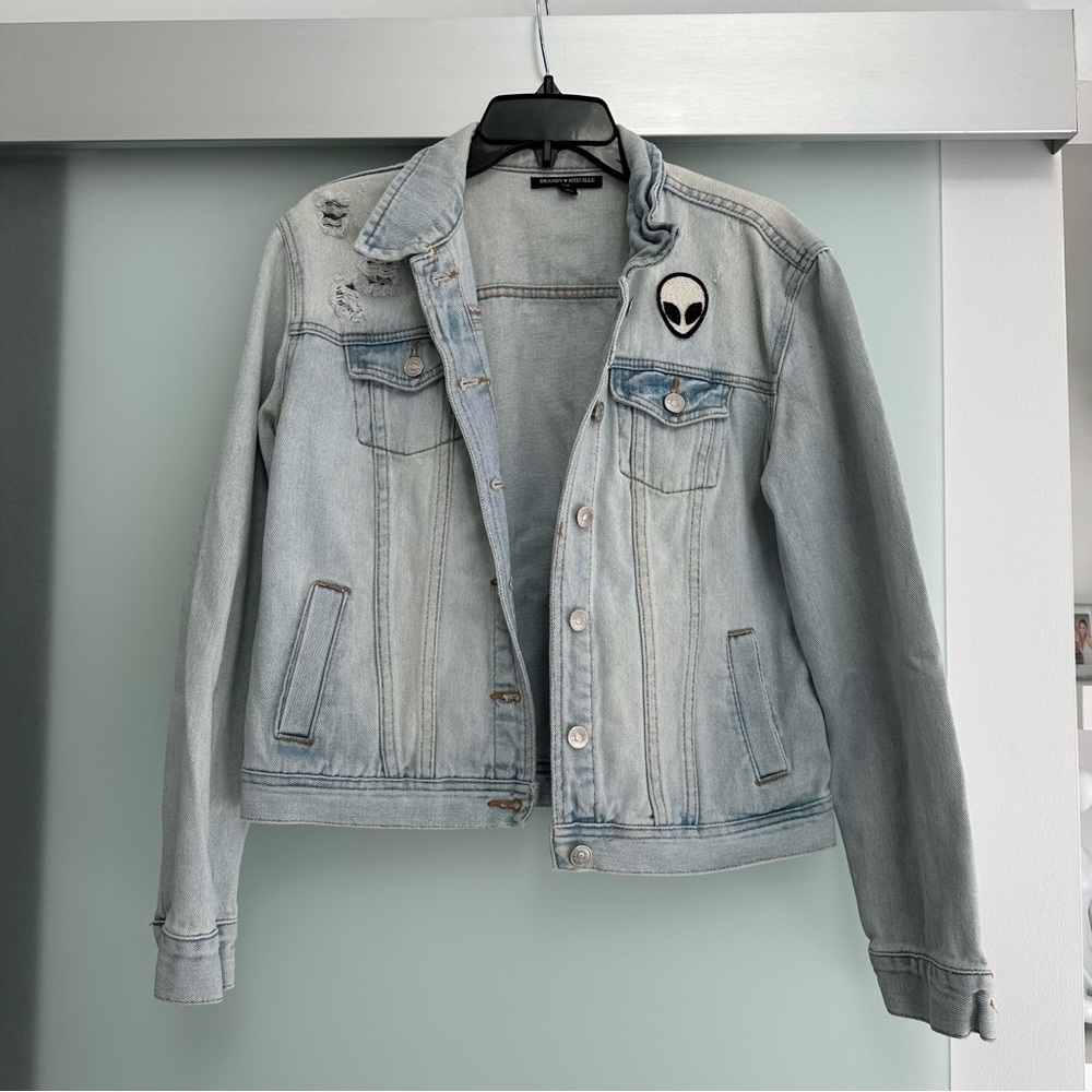 Brandy Melville alien Jean jacket